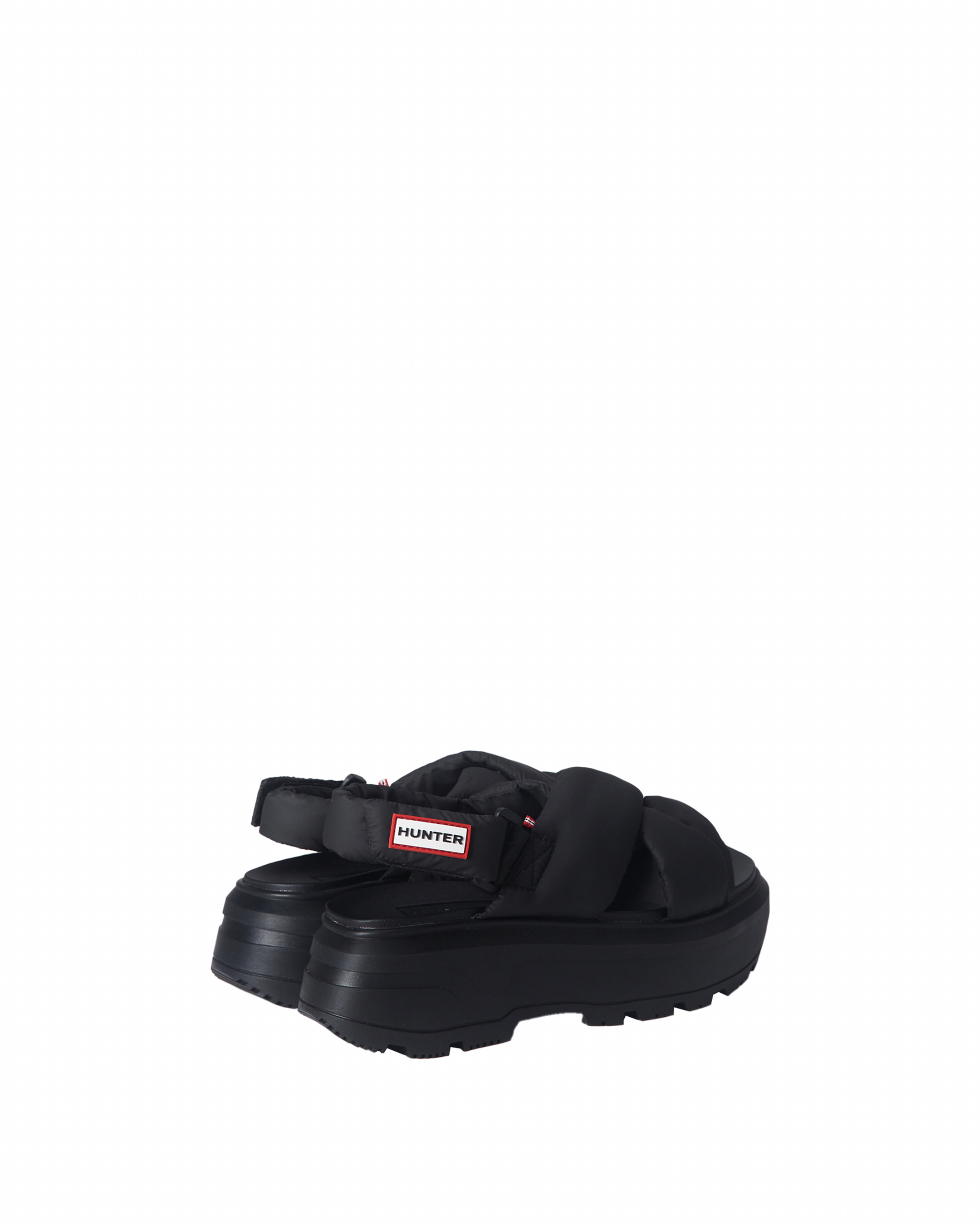 UNISEX CITY REBEL PUFFED CROSSOVER SANDALS