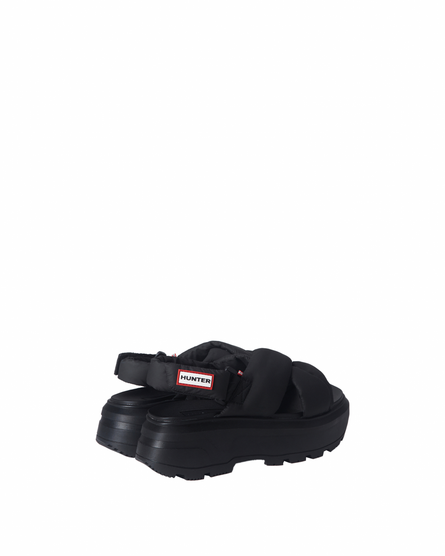UNISEX CITY REBEL PUFFED CROSSOVER SANDALS
