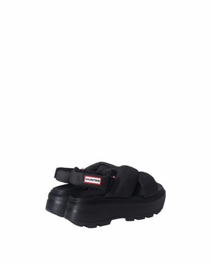 UNISEX CITY REBEL PUFFED CROSSOVER SANDALS