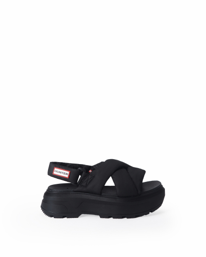 UNISEX CITY REBEL PUFFED CROSSOVER SANDALS
