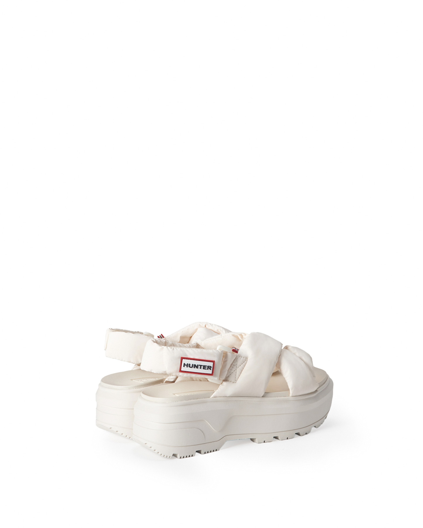 UNISEX CITY REBEL PUFFED CROSSOVER SANDALS