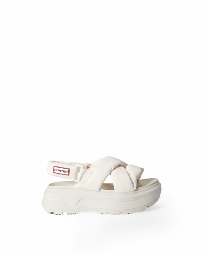 UNISEX CITY REBEL PUFFED CROSSOVER SANDALS