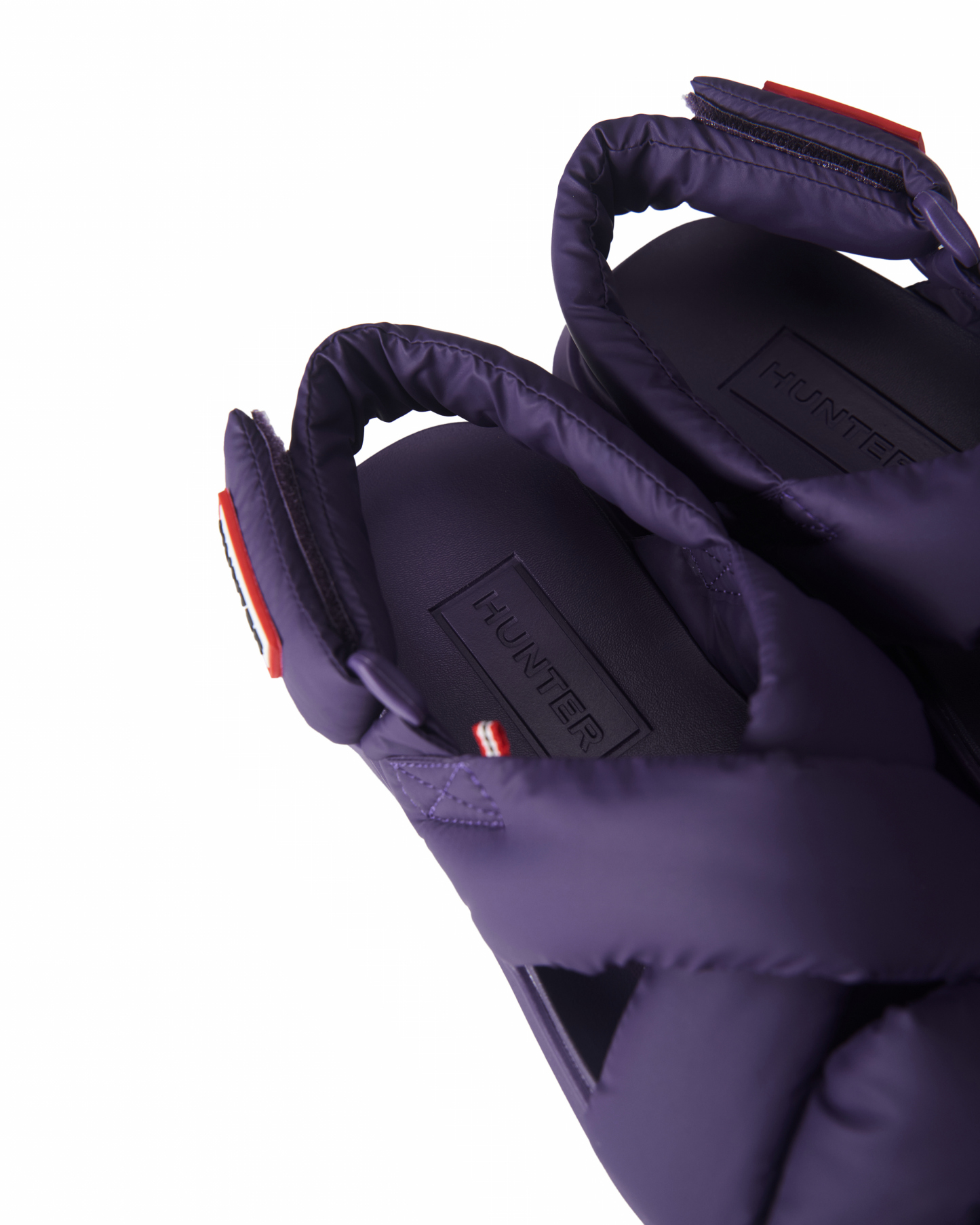 UNISEX CITY REBEL PUFFED CROSSOVER SANDALS