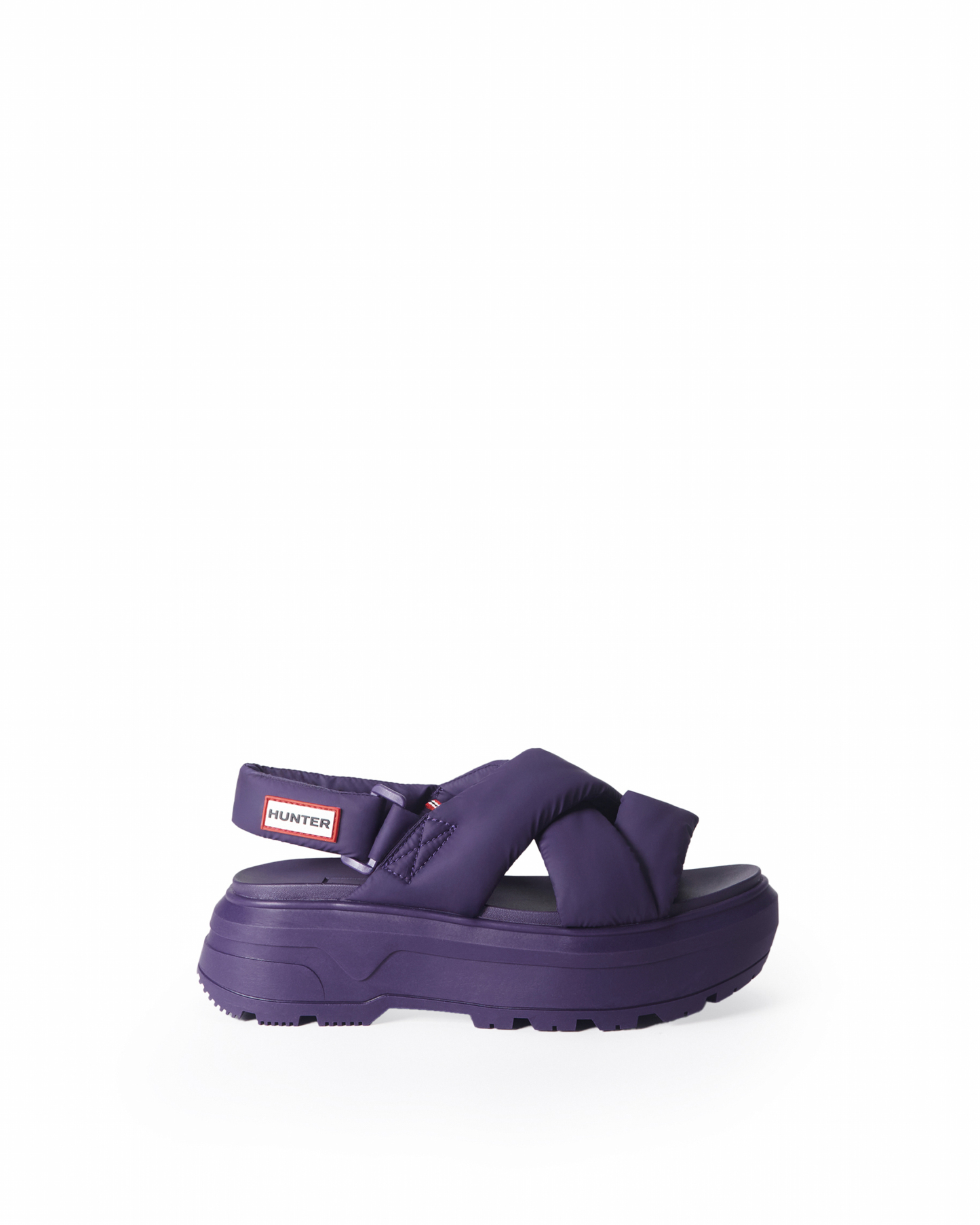 UNISEX CITY REBEL PUFFED CROSSOVER SANDALS