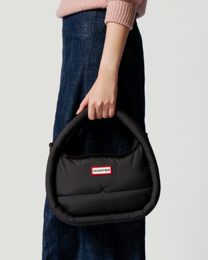 FRAMED PUFFER MIDI HOBO