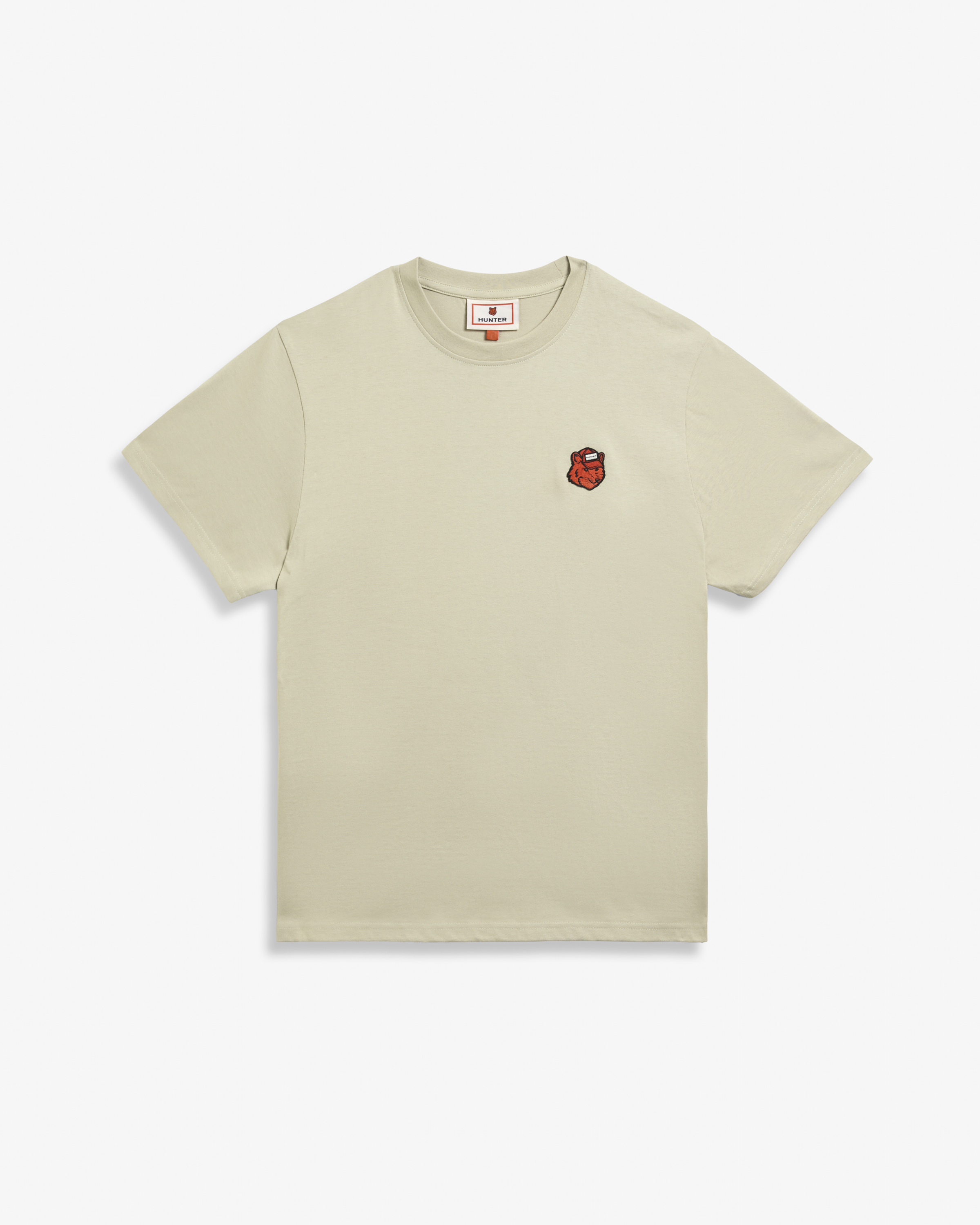 MAISON KITSUNE X HUNTER FOX HEAD PATCH TEE SHIRT – Hunter Singapore