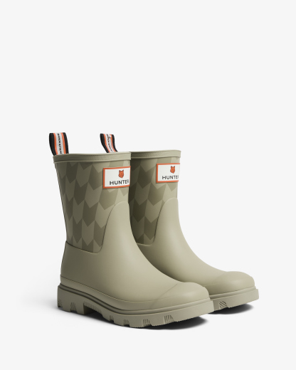 MK X HUNTER UNISEX DOWNPOUR CHEVRON BOOTS