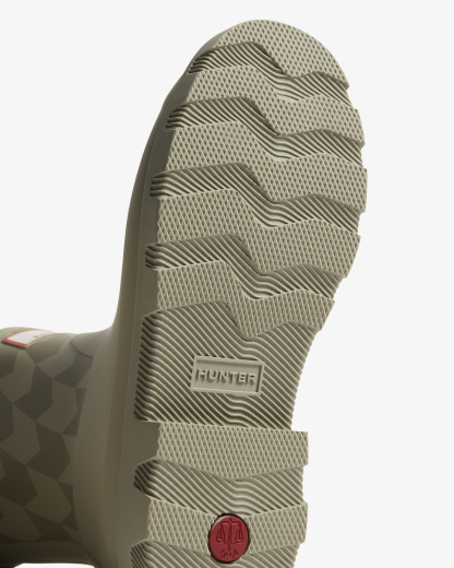 MK X HUNTER UNISEX DOWNPOUR CHEVRON BOOTS
