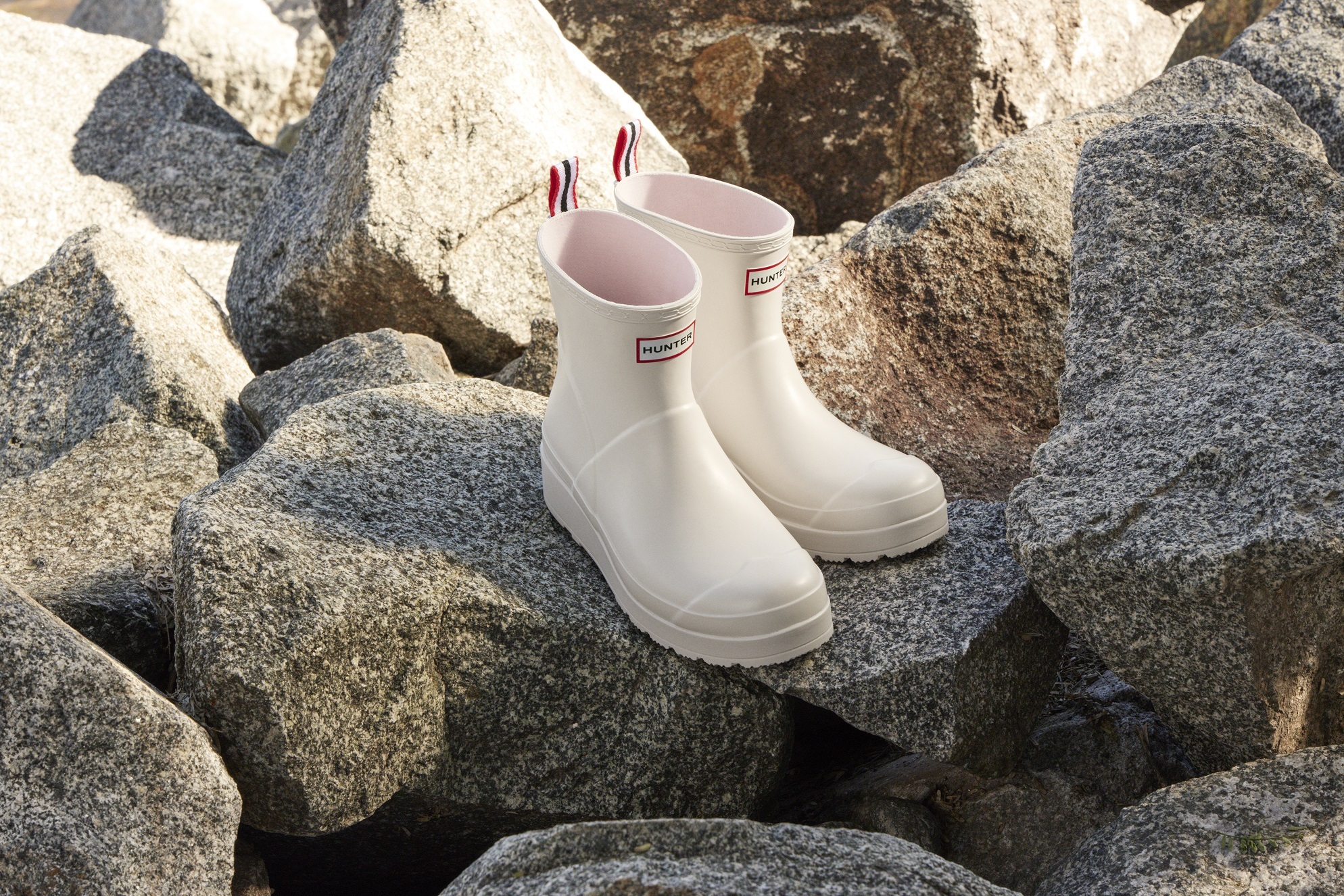 Hunter original play short rain boots zinc sales