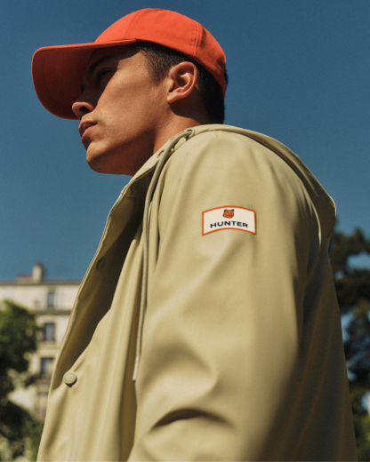 MAISON KITSUNE X HUNTER FOX HEAD PATCH CAP