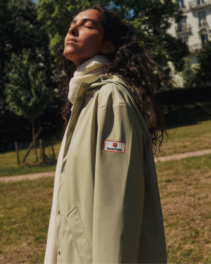 MAISON KITSUNE X HUNTER RAIN JACKET