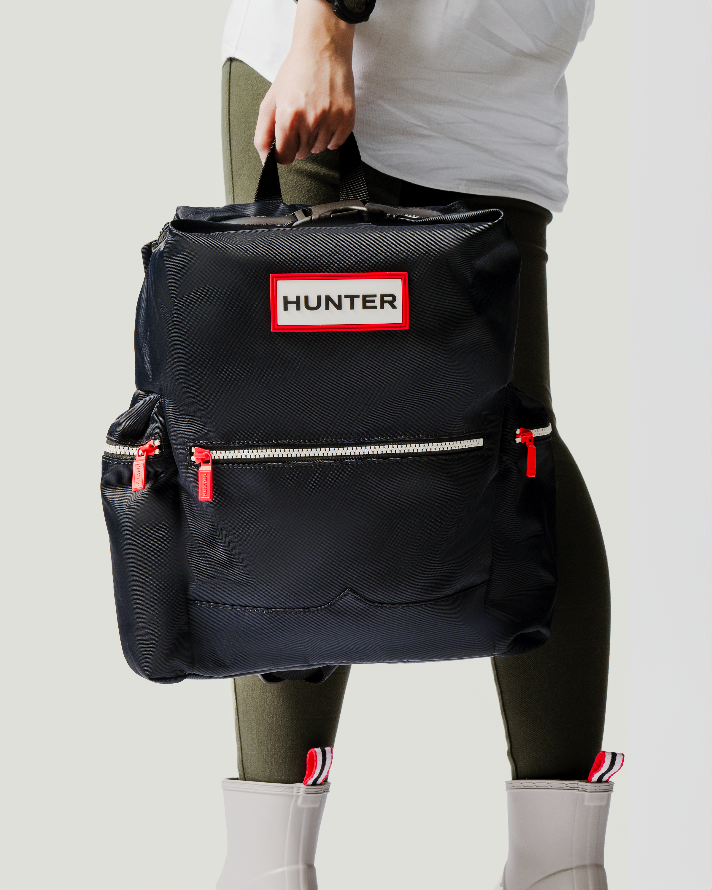 NYLON LARGE TOPCLIP BACKPACK