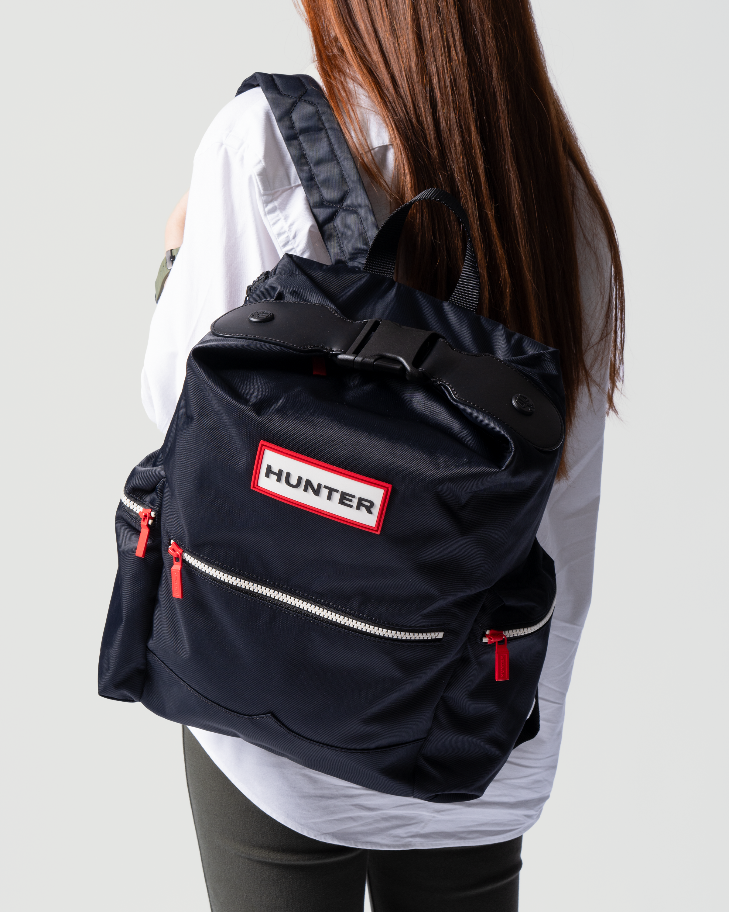 NYLON LARGE TOPCLIP BACKPACK