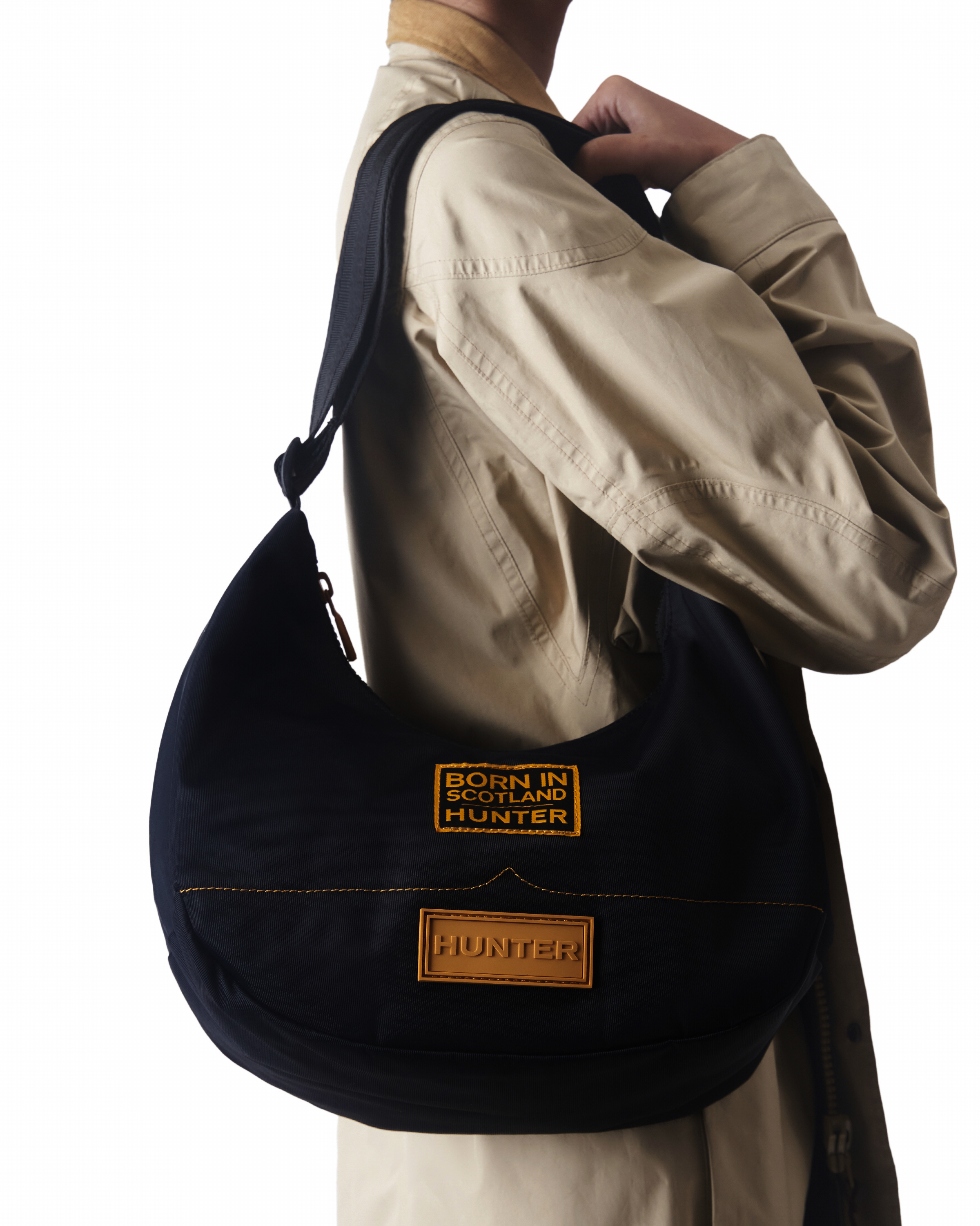 NYLON MIDI HOBO - BORN IN SCOTLAND