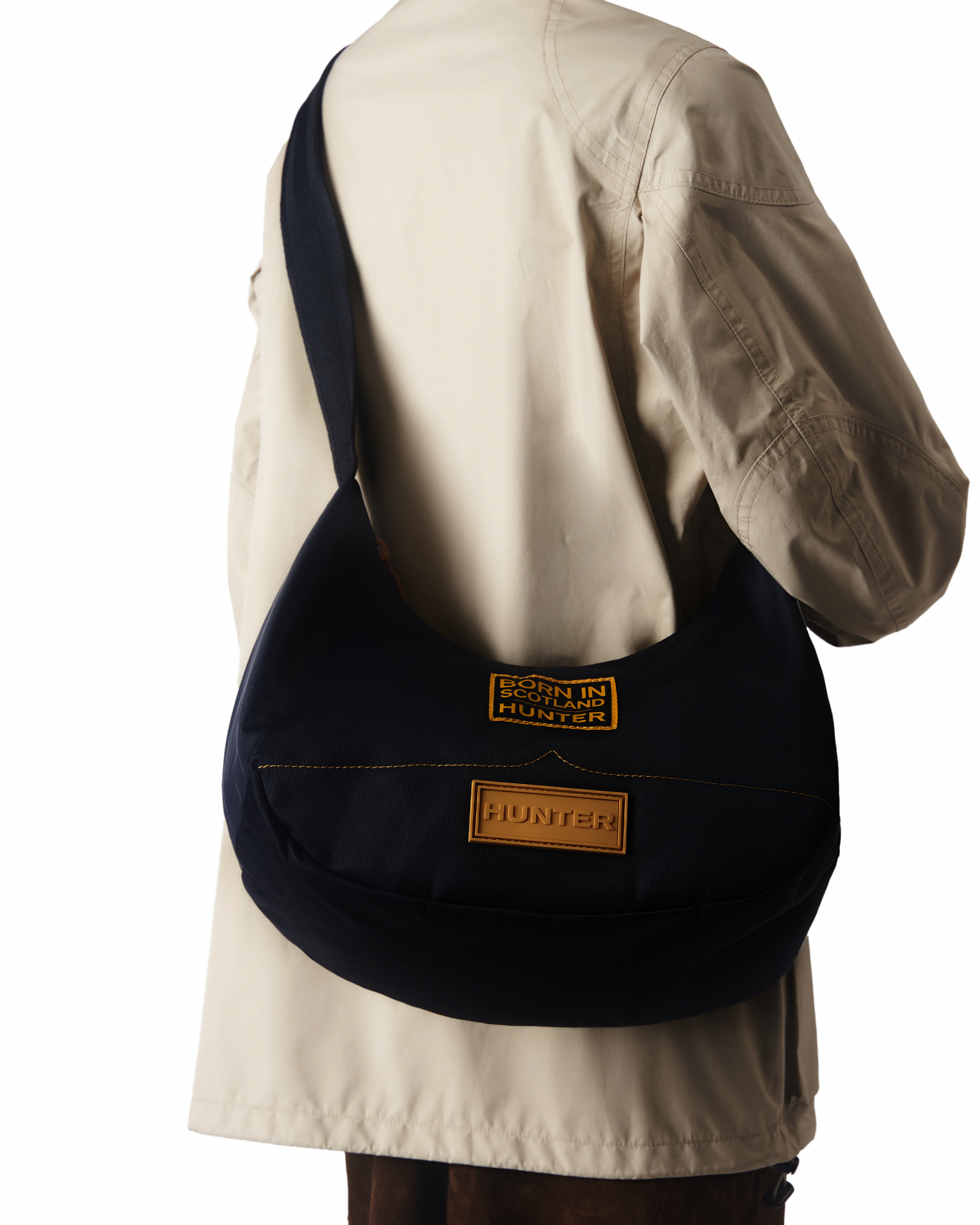 NYLON MIDI HOBO - BORN IN SCOTLAND