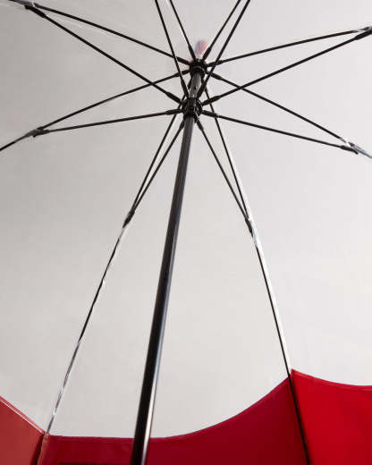 TRANSPARENT MOUSTACHE BUBBLE UMBRELLA