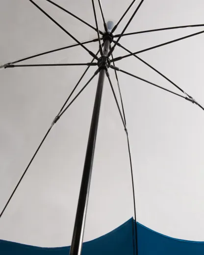 TRANSPARENT MOUSTACHE BUBBLE UMBRELLA