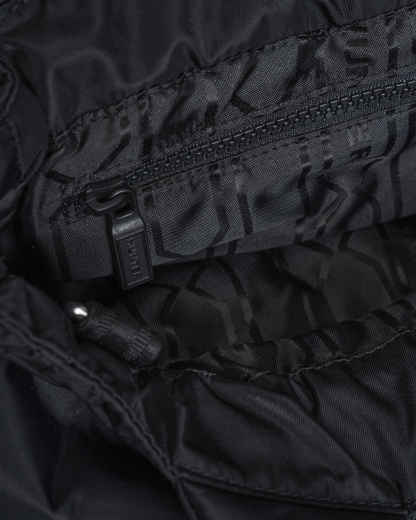 PREMIUM NYLON ROUCHED MINI HOBO