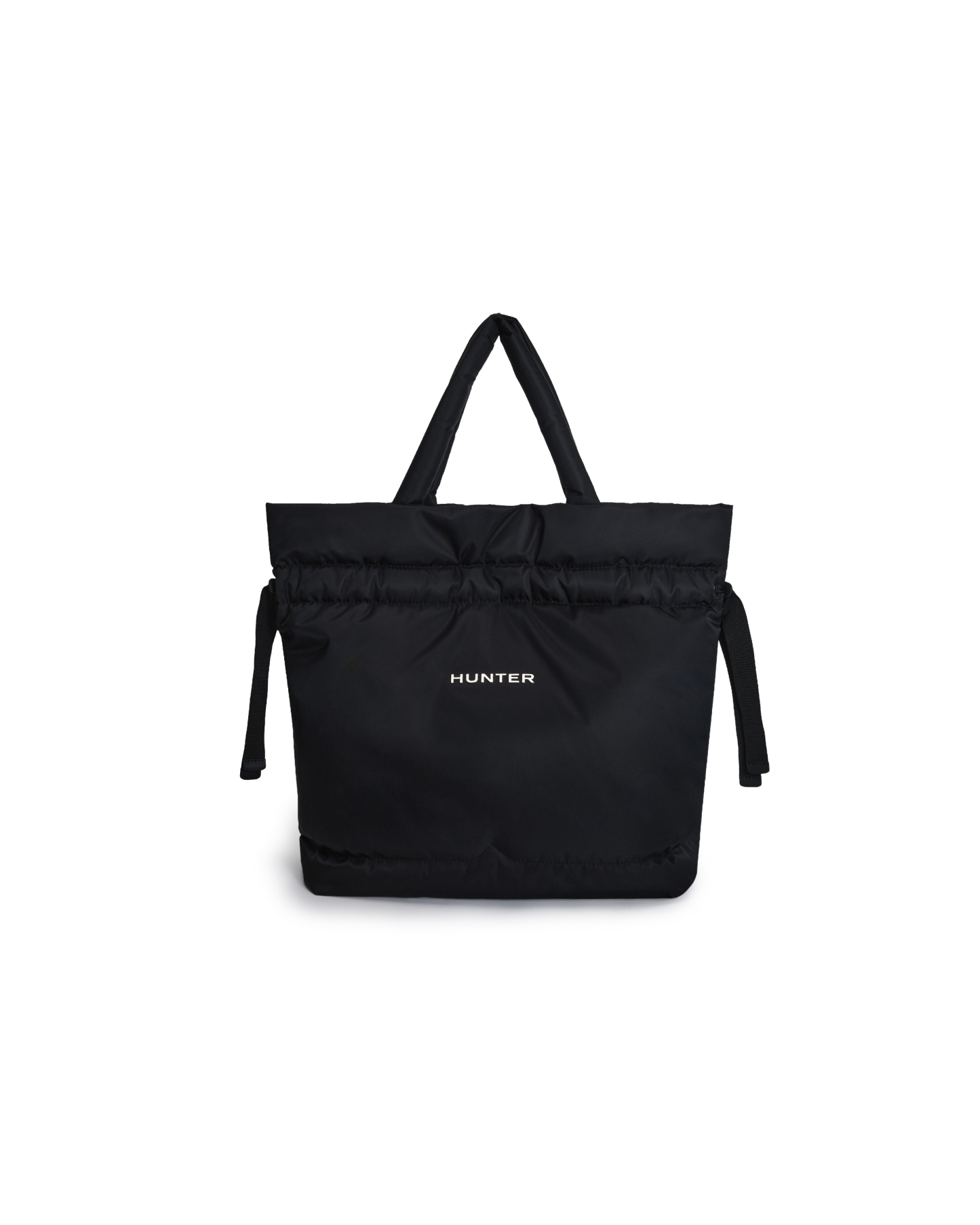PREMIUM NYLON ROUCHED TOTE