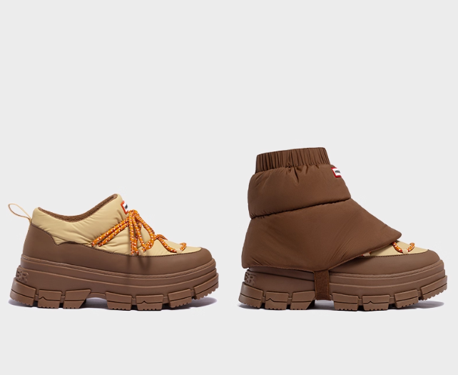 WOMEN'S PUFFER REMOVABLE SNOW BOOTS