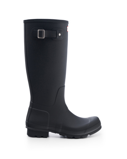 ブーツその他 (W) Hunter Play Tall Wellington Rain Boots Black Big Kids PLAY™ Rain Boots - Hunter Boots