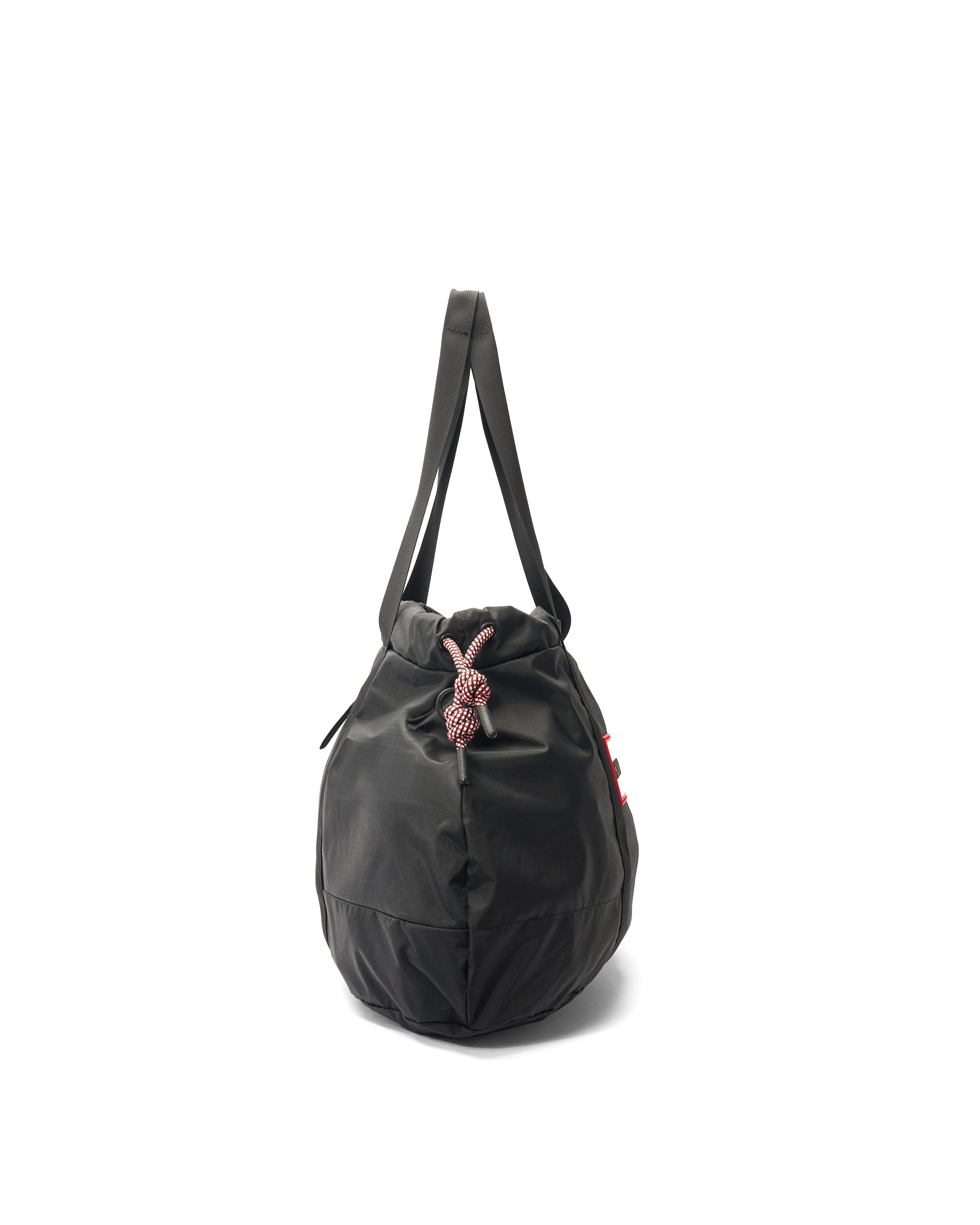 トートバッグ HUNTER [UNISEX] Travel Ripstop Holdall Black/Red Logo UBW360 トラベル リップストップ リサイクル ナイロン トート バッグ