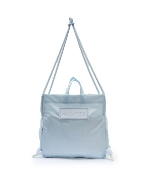トートバッグ HUNTER UNISEX Travel Ripstop Tote Bag Silver Foil ◇HUNTER◇ UNISEX Travel Ripstop Tote Bag Silver Foil