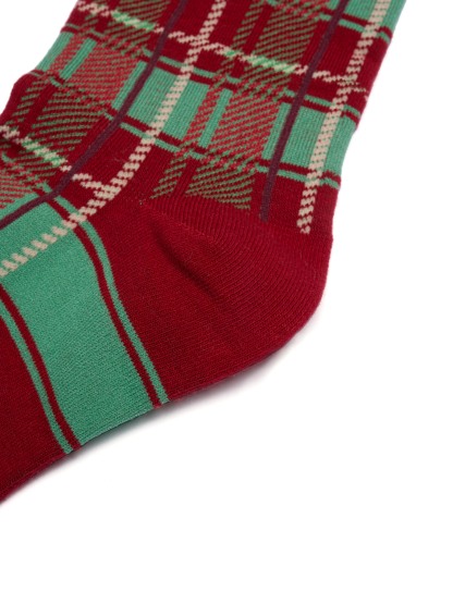 UNISEX EXPLORER PLAID SOCKS