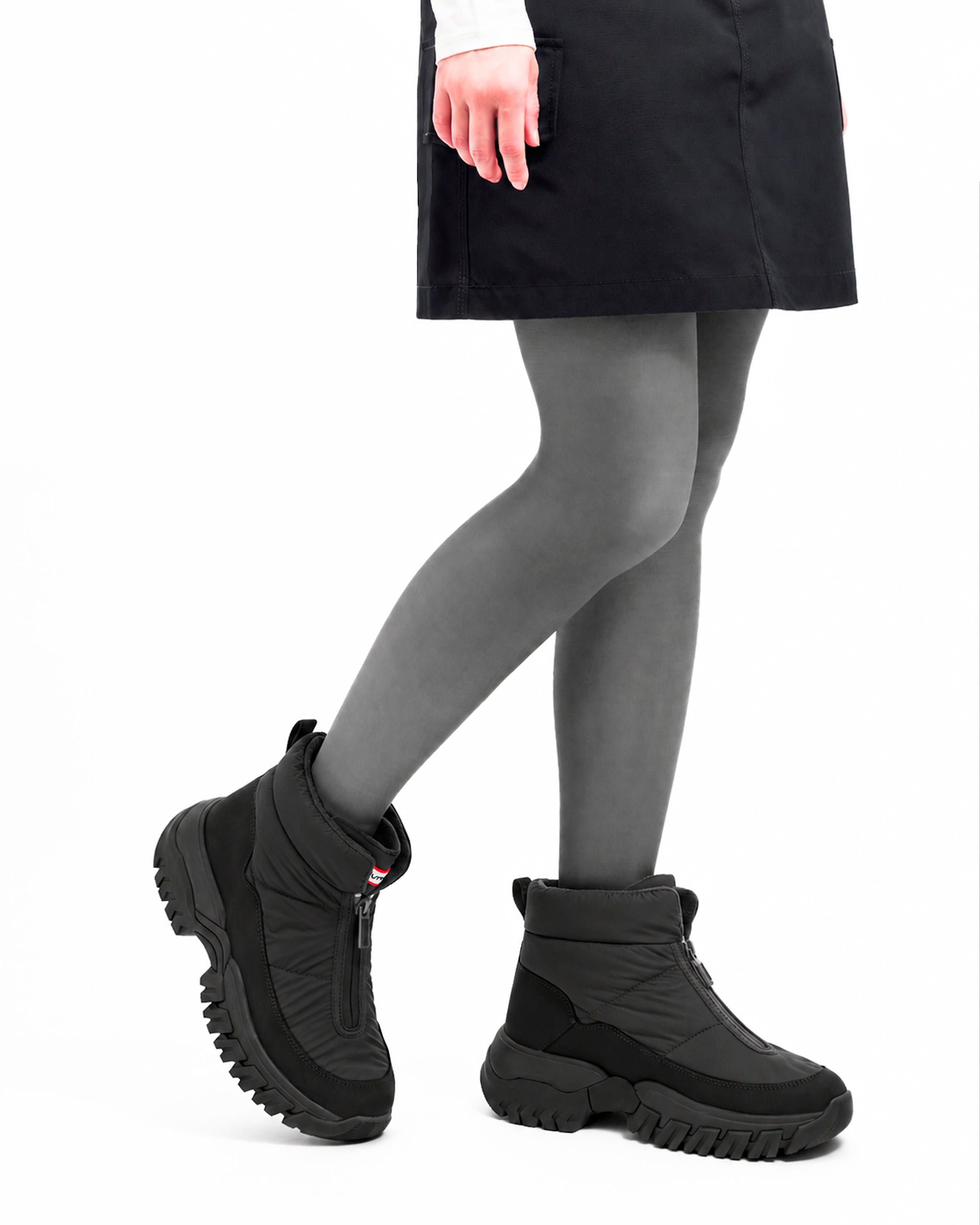 UNISEX INTREPID WANDERER ANKLE ZIP SNOW BOOTS