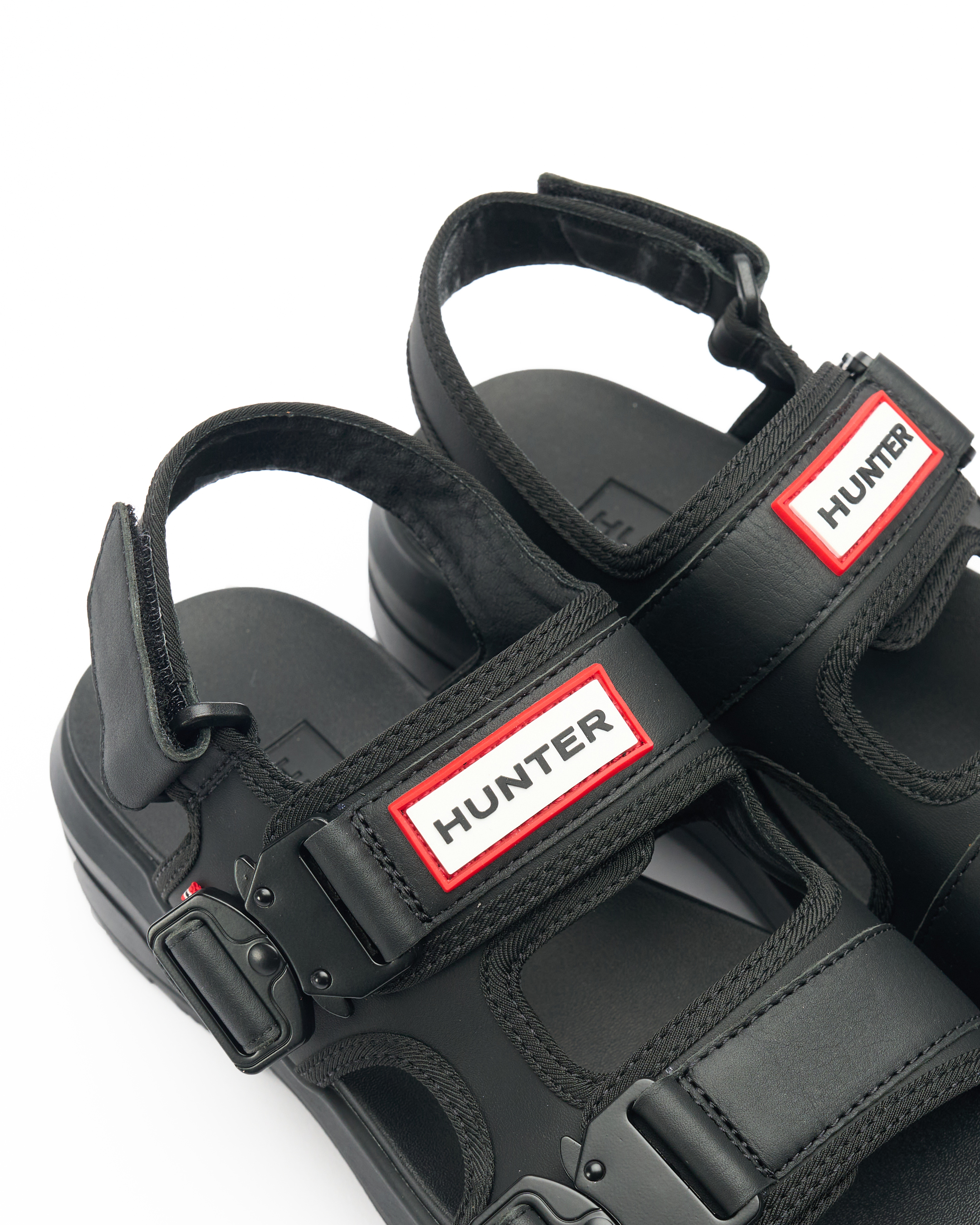 ★HUNTER★ WOMEN City Level Neo Leather Buckle Sandals Black UNISEX CITY REBEL NEO LEATHER BUCKLE SANDALS – Hunter Singapore