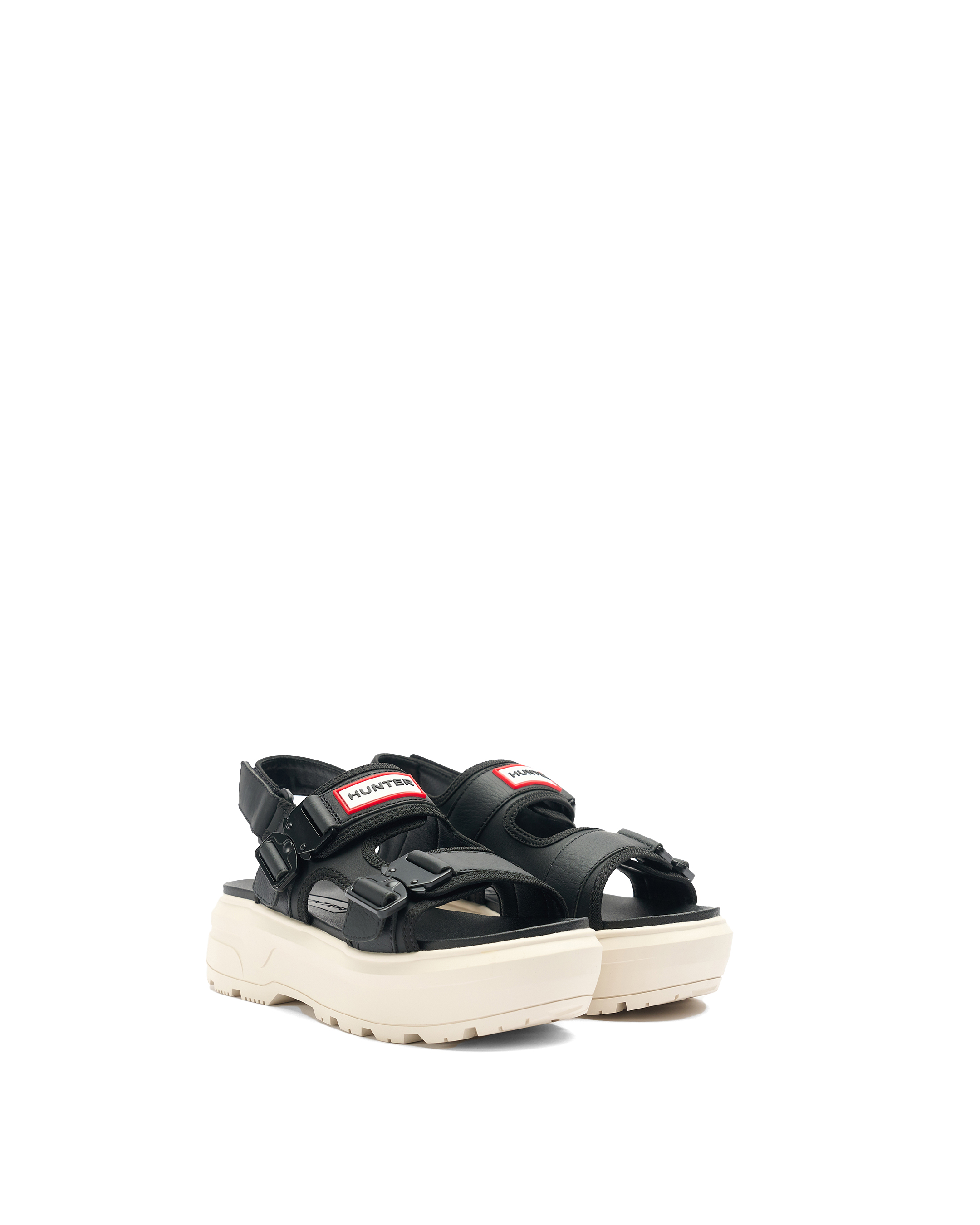 UNISEX CITY REBEL NEO LEATHER BUCKLE SANDALS