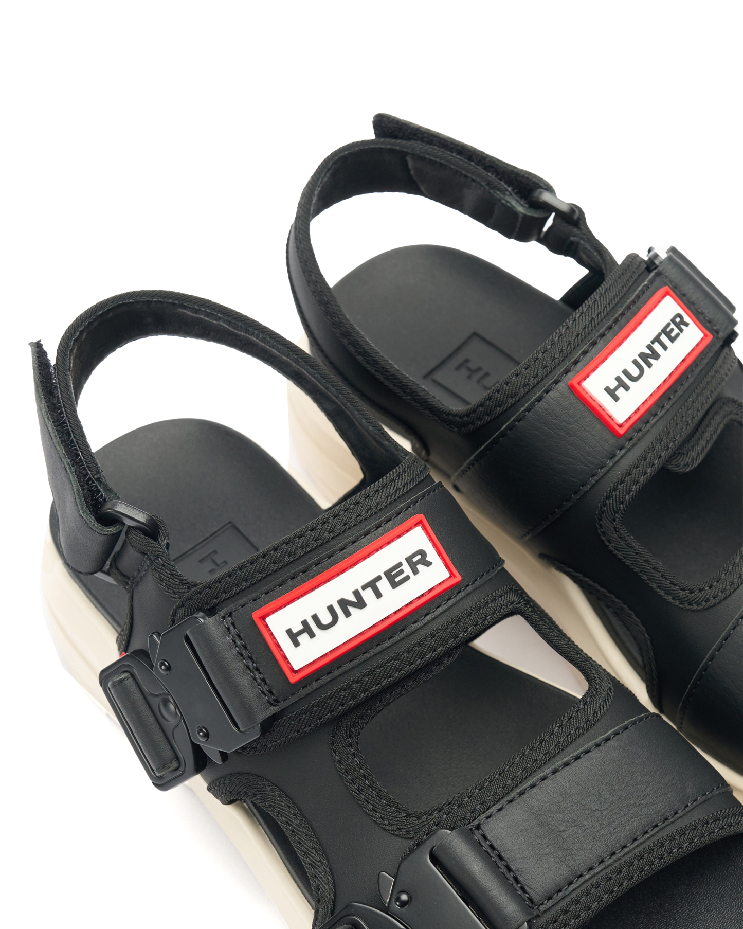 UNISEX CITY REBEL NEO LEATHER BUCKLE SANDALS