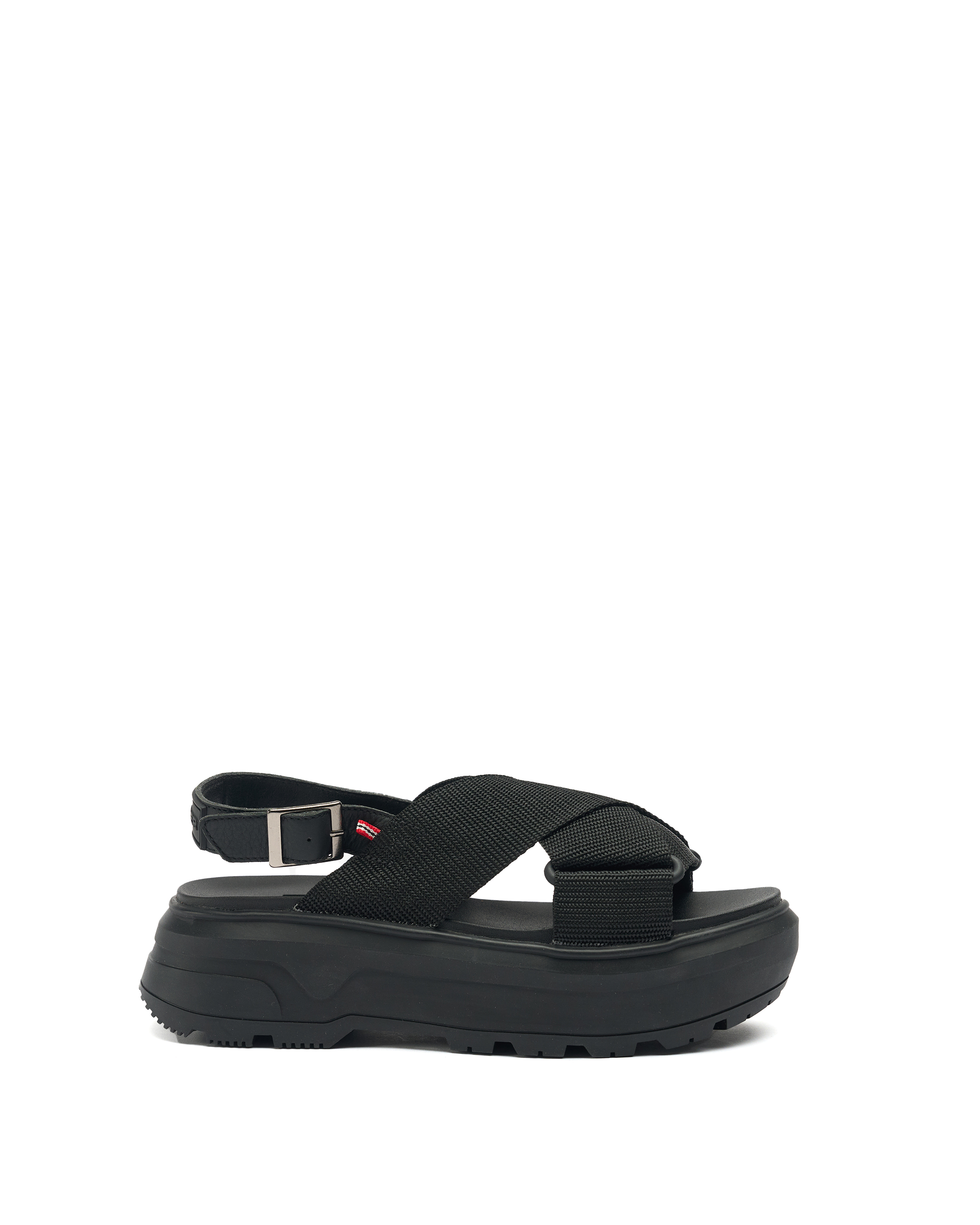 UNISEX CITY REBEL WEBBING CROSS-OVER SANDALS