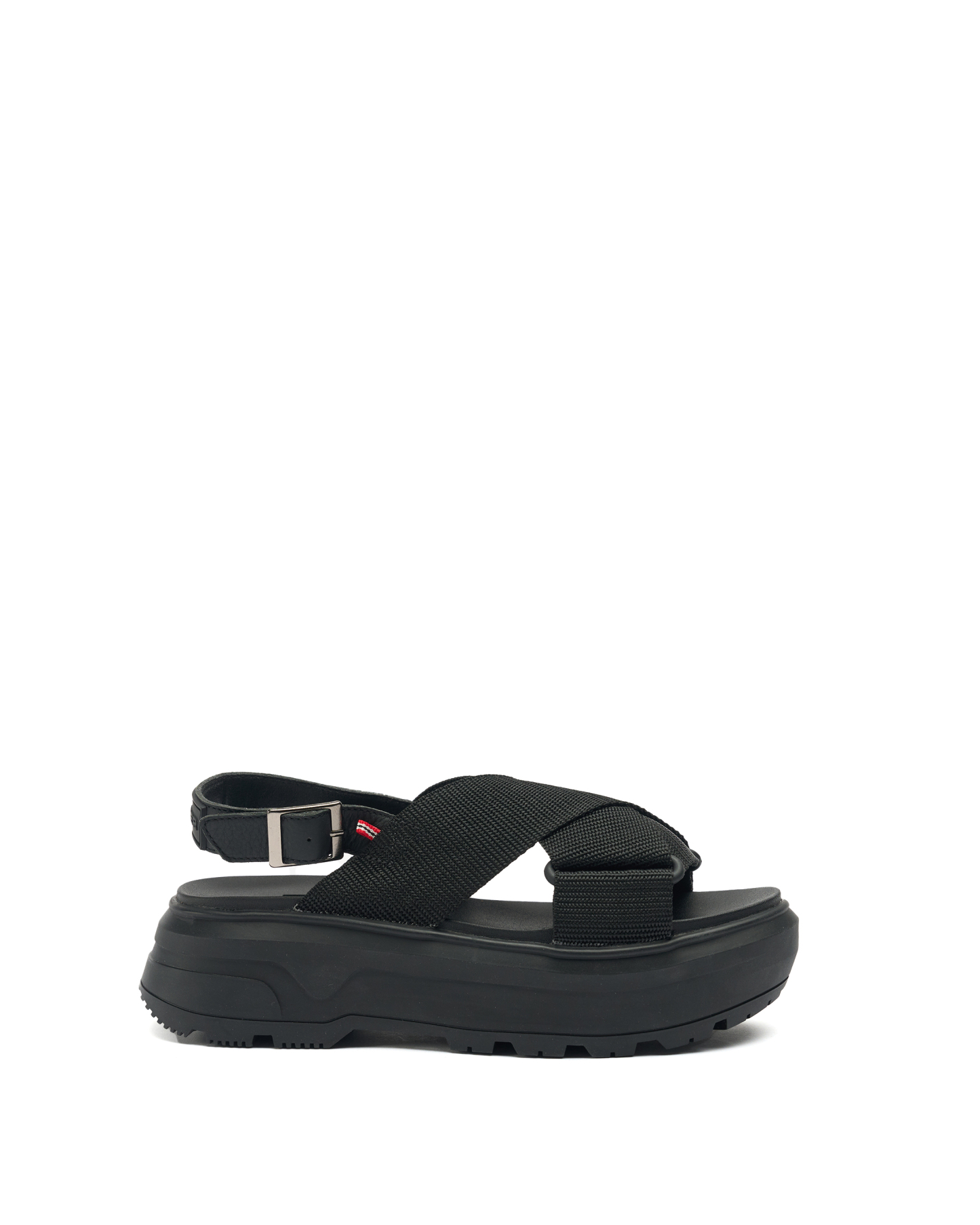 UNISEX CITY REBEL WEBBING CROSS-OVER SANDALS