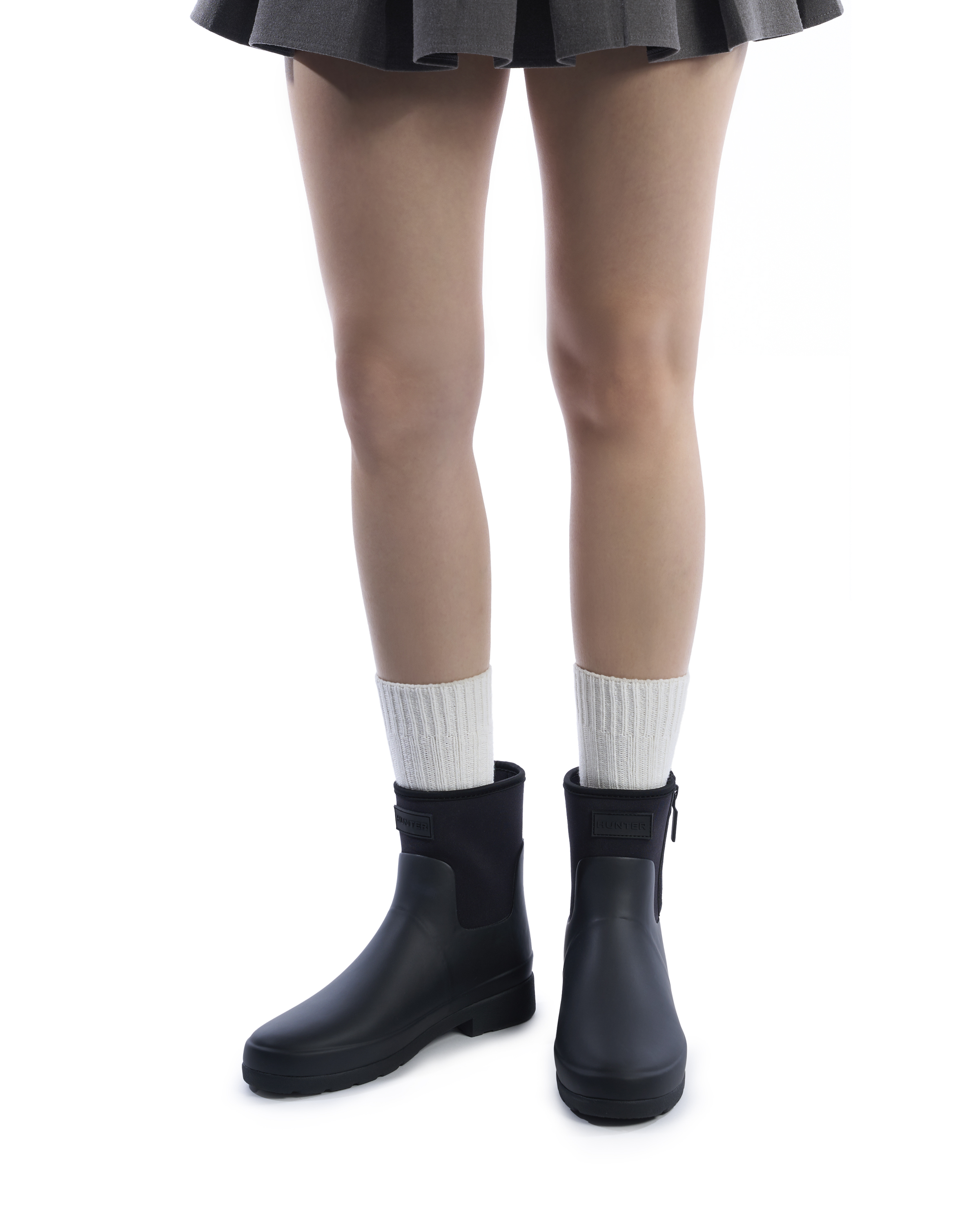 WOMENS REFINED MID ZIP NEOPRENE BOOT