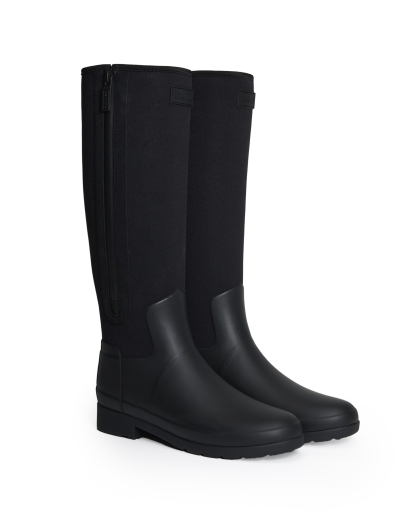 WOMENS REFINED TALL NEOPRENE ZIP BOOT