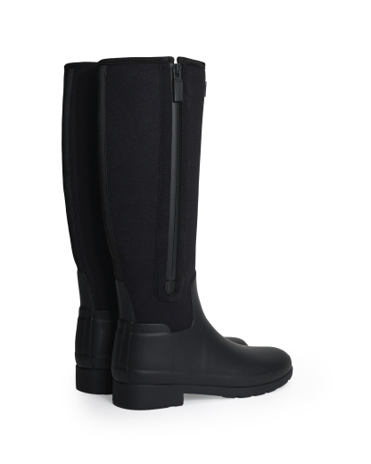 WOMENS REFINED TALL NEOPRENE ZIP BOOT