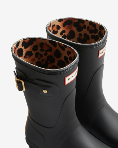 WOMENS ORIGINAL SHORT LEOPARD BACKSTRAP