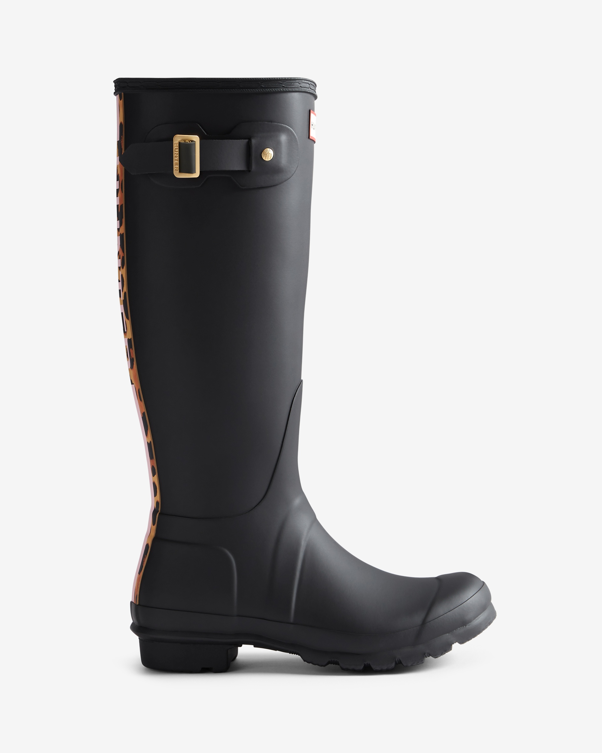 WOMENS ORIGINAL TALL LEOPARD BACKSTRAP – Hunter Singapore