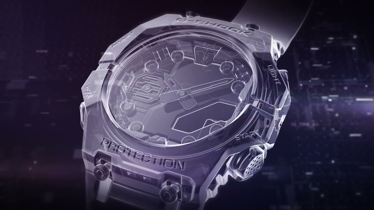 Casio G-Shock GA-B001G-2A Smartphone Link Watch Bluetooth Blue x