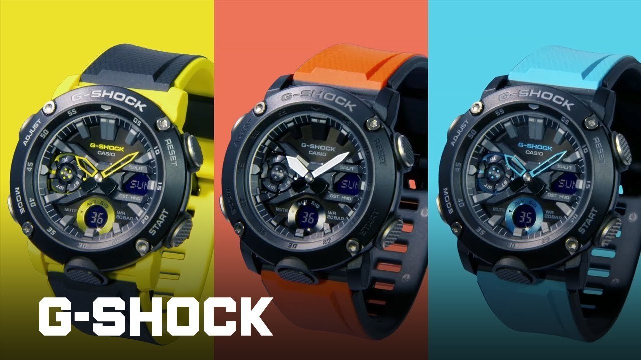 Casio G-Shock Carbon GA-2000S-1A Analog Digital Men Watch (Black) GA2000S-1A