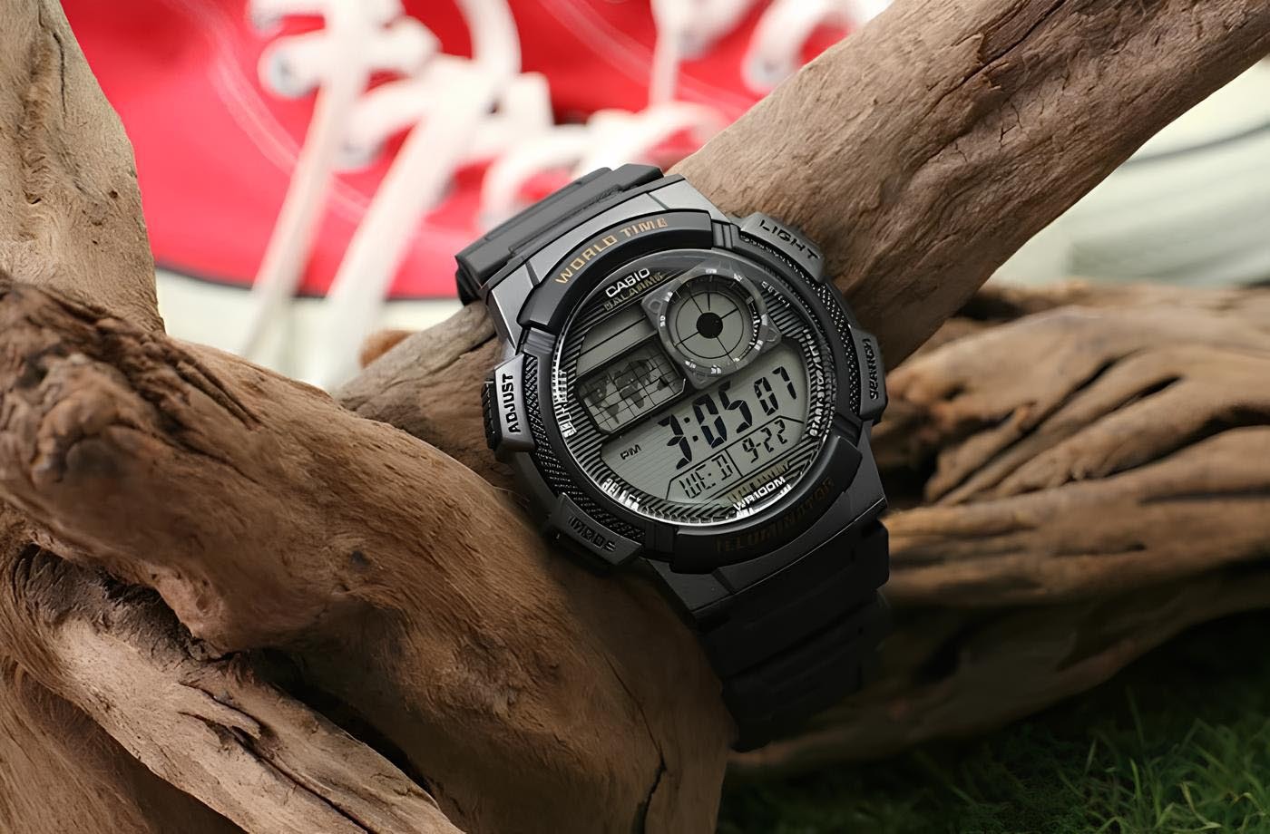 Casio Digital AE-1000W-1A Watch (10-Years Battery Life) (Black) - ozDigitalWatch