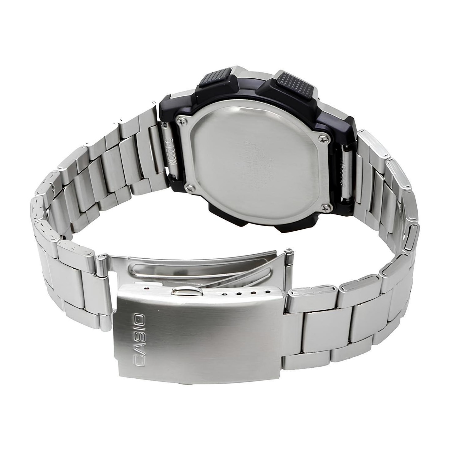 Casio Digital AE-1000WD-1A World Map Sport Men Watch 10Y Battery (Silver) AE1000WD-1A ozDigitalWatch