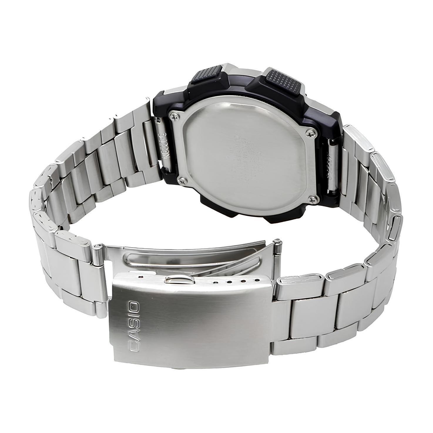 Casio Digital AE-1000WD-1A World Map Sport Men Watch 10Y Battery (Silver) AE1000WD-1A ozDigitalWatch