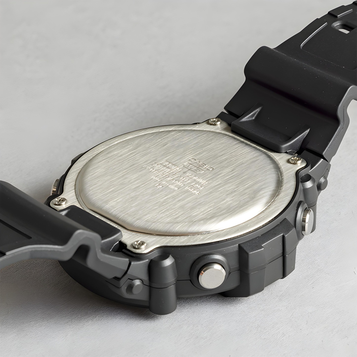Casio Digital AE-1500WH-1AV Dural Time Wide Face Men Watch 10Y Battery Black ozdigitalwatch.com.au