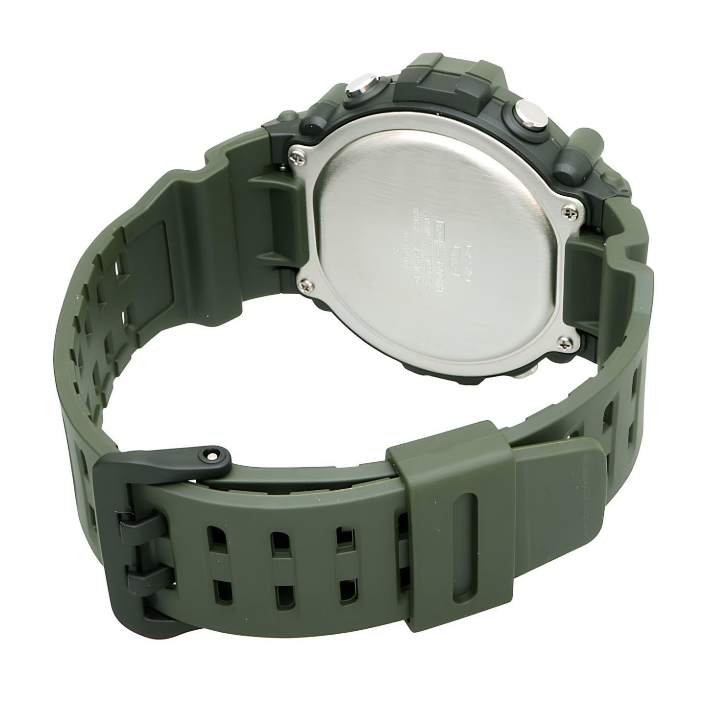 Casio Digital AE-1500WHX-3A Watch 10Y Battery Green Extra Long Band Version ozdigialwatch.com.au