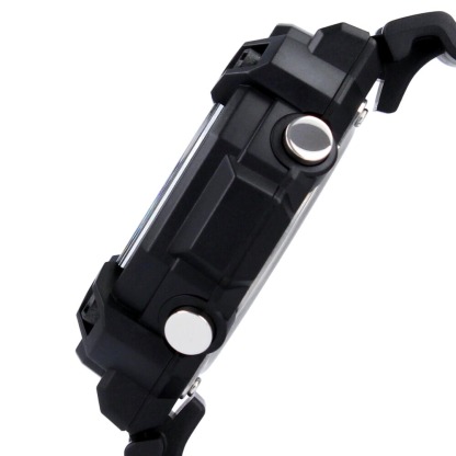 Casio Analog Digital AEQ-120W-2AV World Time Alarm Men's Watch (10-Years Battery Life) (Black & Blue) AEQ120W-2AV