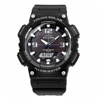Casio AQ-S810W-1AV Black Solar Digital Men's Sport Watch 