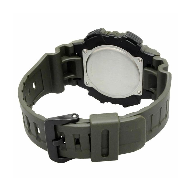 Casio AQ-S810W-3AV Solar Illuminator World Time Digital Men Sport Watch Green ozDigitalWatch.com.au