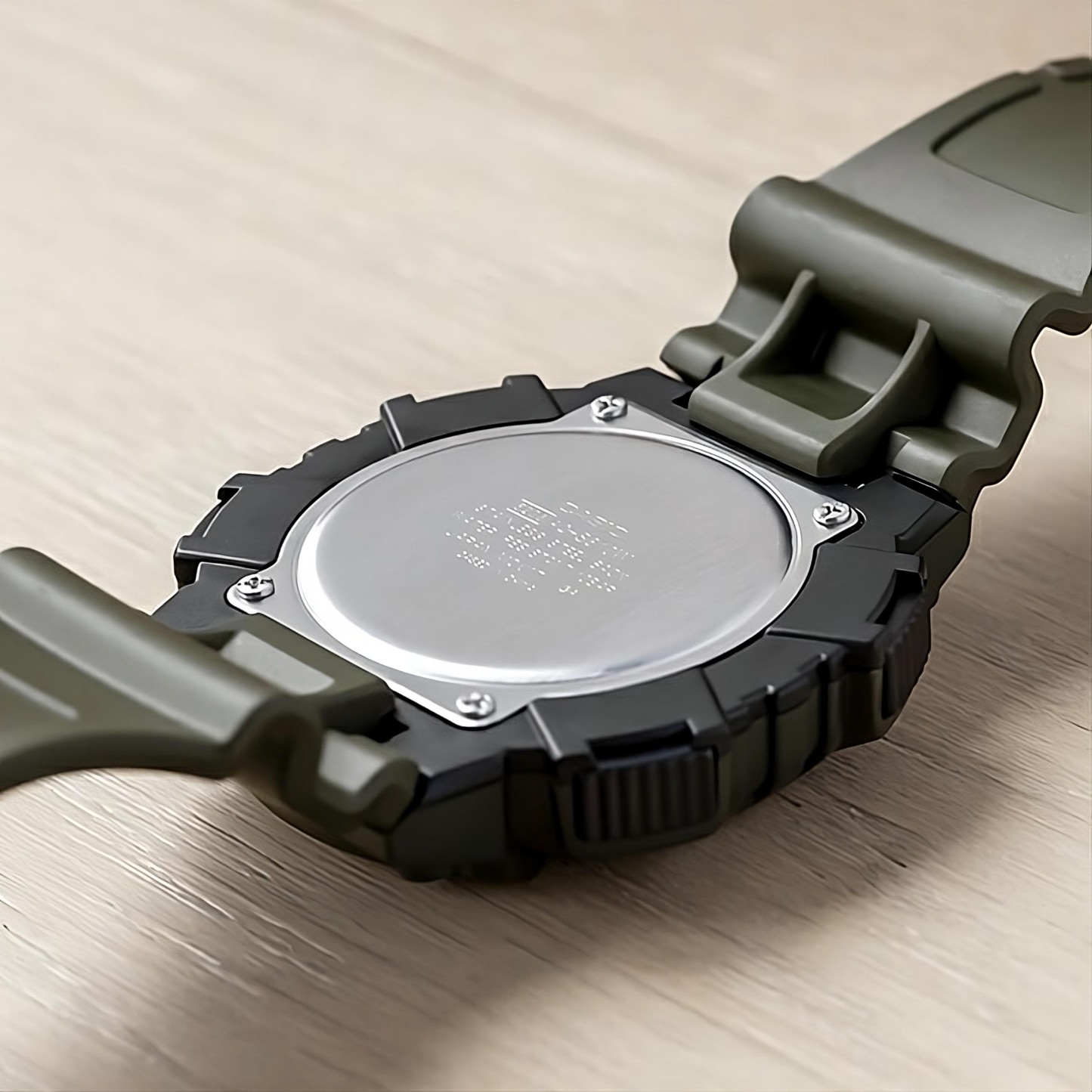 Casio AQ-S810W-3AV Solar Illuminator World Time Digital Men Sport Watch Green ozDigitalWatch.com.au